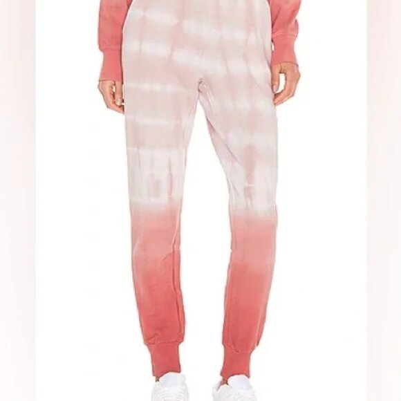 NEW 525 AMERICA Sweat Set XS Ombre Long-Sleeve Clay Rose Pink Revolve Streetwear - Picture 2 of 12